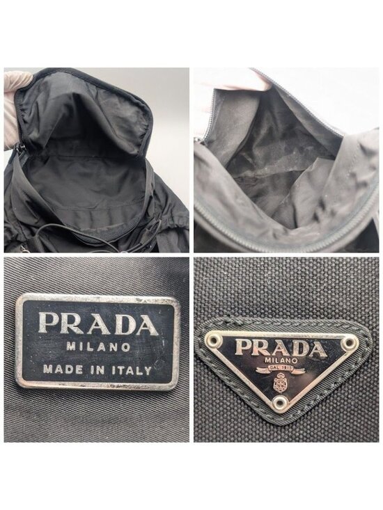 Prada Tessuto Nylon Backpack Black Triangle Logo main image 10